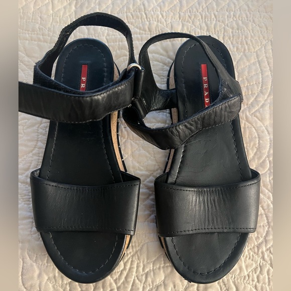Excellent Condition Prada Sandals-worn only a few times. - Picture 1 of 3
